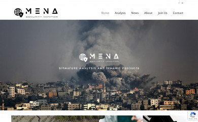 menasecuritymonitor.eu screenshot