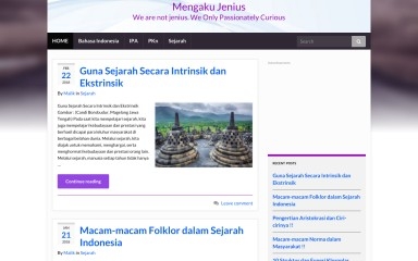 mengakujenius.com screenshot
