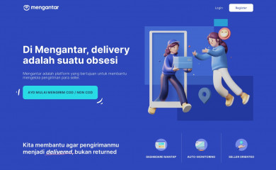 mengantar.com screenshot