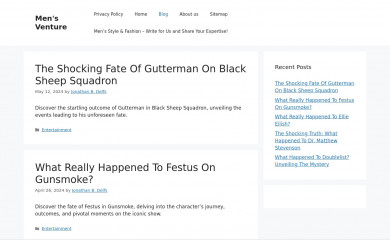 mensventure.com screenshot