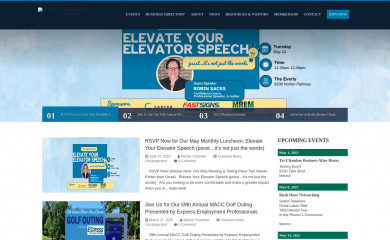 mentorchamber.org screenshot