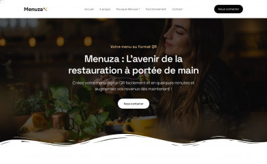 menuza.ch screenshot