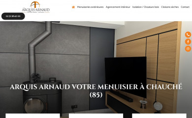 menuiserie-agencement-vendee.fr screenshot
