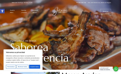 mesonasadorlosjuncos.com screenshot