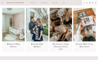meshkomoments.com screenshot