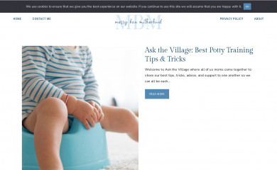 messybunmotherhood.com screenshot