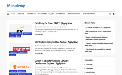 merademyjobs.com screenshot