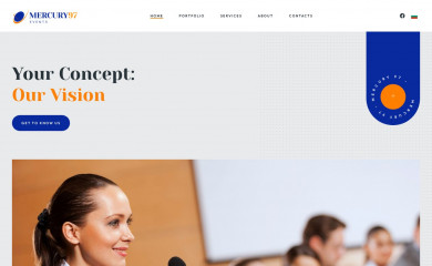 mercury-bg.com screenshot