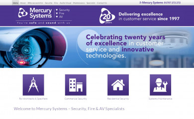 mercurysystems.co.uk screenshot