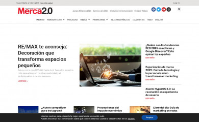 merca20.com screenshot
