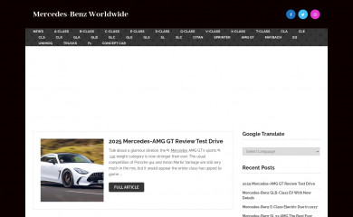 mercedes-world.com screenshot