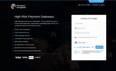 merchantsstronghold.com screenshot