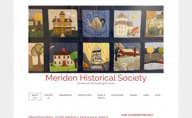 meridenhistoricalsociety.org screenshot