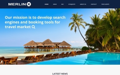 merlinx.eu screenshot