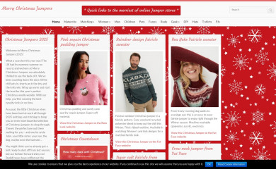 merrychristmasjumpers.co.uk screenshot