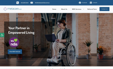 metacarehub.com.au screenshot