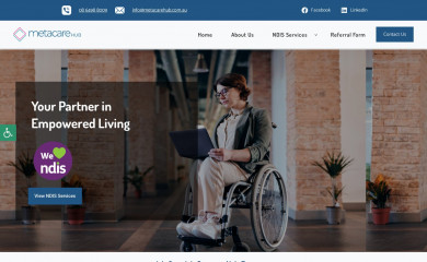 metacarehub.com.au screenshot