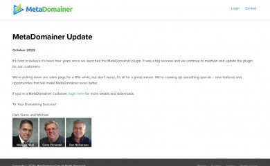 metadomainer.com screenshot