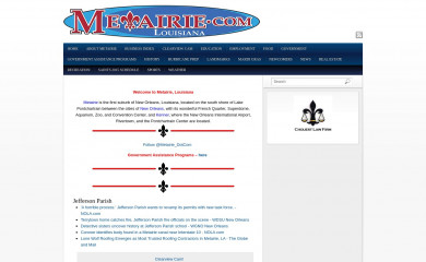 metairie.com screenshot