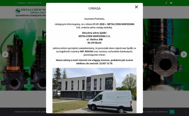 metalchemsa.com.pl screenshot