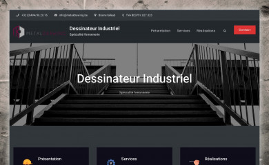 metaldrawing.be screenshot