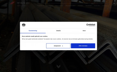 metalenvandenaudenaerde.be screenshot