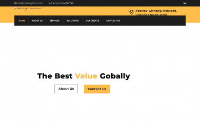metalightinc.com screenshot