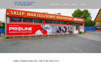 metalik.bialystok.pl screenshot