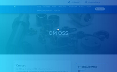 metall-lego.se screenshot