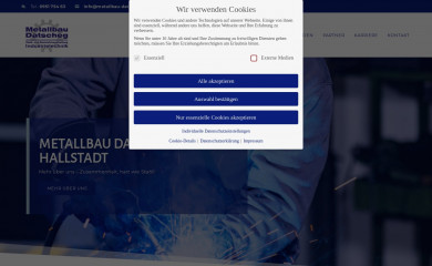 metallbau-datscheg.de screenshot