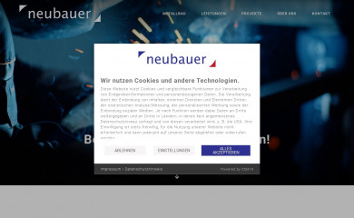 metallbau-neubauer.de screenshot