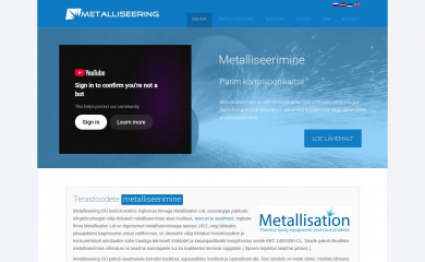 metallisation.ee screenshot