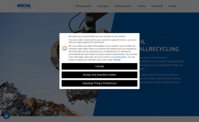metallrecycling-bayern.de screenshot