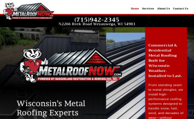 metalroofnow.com screenshot