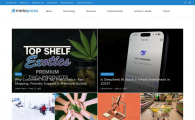 metapress.com screenshot