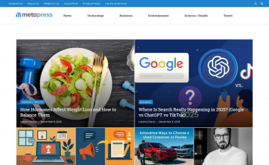 metapress.com screenshot