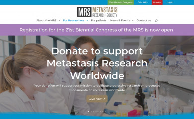 metastasis-research.org screenshot
