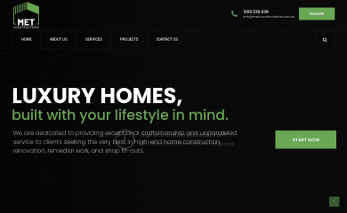 metconstructions.com.au screenshot
