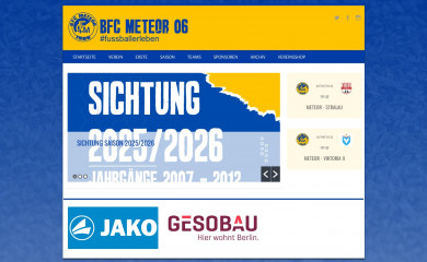 meteor06.de screenshot