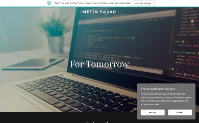 metinyakar.net screenshot
