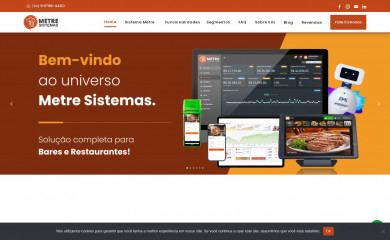 metresistemas.com.br screenshot