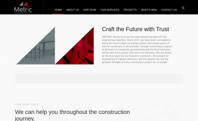 metric.co.th screenshot