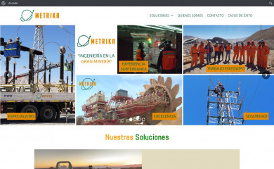 metrika.cl screenshot