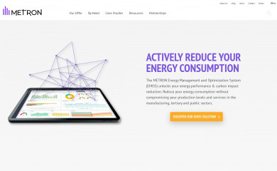 metron.energy screenshot