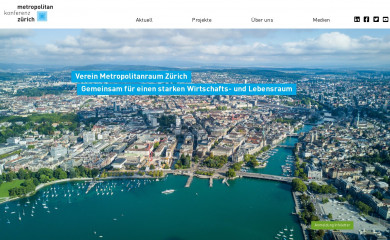 metropolitanraum-zuerich.ch screenshot