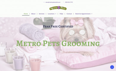 metropetsnatick.com screenshot