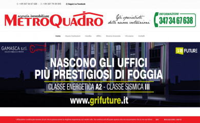 metroquadroimmobiliare.com screenshot