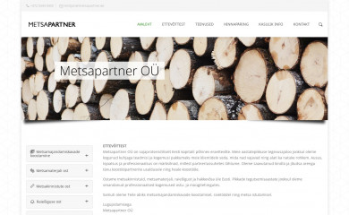 metsapartner.ee screenshot