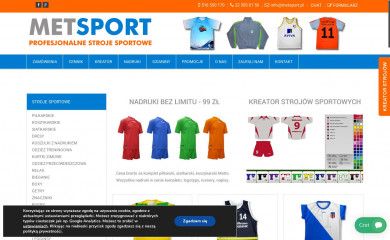 metsport.pl screenshot