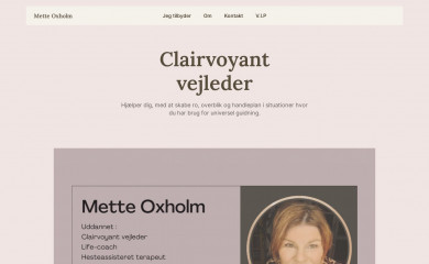 metteoxholm.dk screenshot